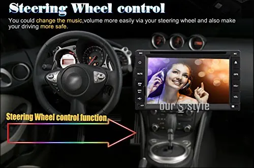 Sale 6.2 inch 2 din GPS Navigation Player Autoradio LCD Touch Screen in Dash Car DVD Player Autoradio with Dvd/cd/mp3/mp4/usb/sd/amfm 4