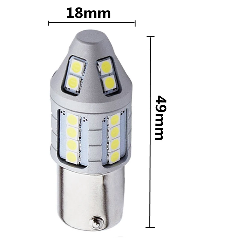 1156 BA15S P21W супер яркий 30 светодиодный 3030 SMD Автомобильный задний фонарь тормозной светильник s авто задний фонарь дневной ходовой светильник красный белый желтый