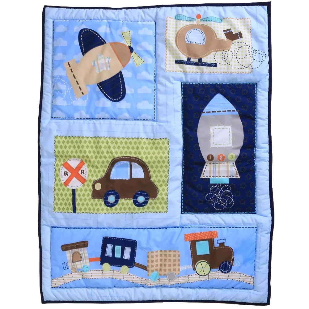 1 Pcs Bird print baby quilt Thin section Baby bedding accessories Cartoon quilt