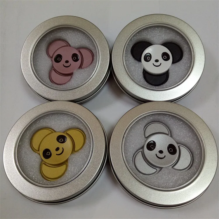 Nova spinner fidget alcance alcance giroscópio de três folhas de liga de zinco dedo espiral dedo gyro gyro brinquedos descompressão brinquedo