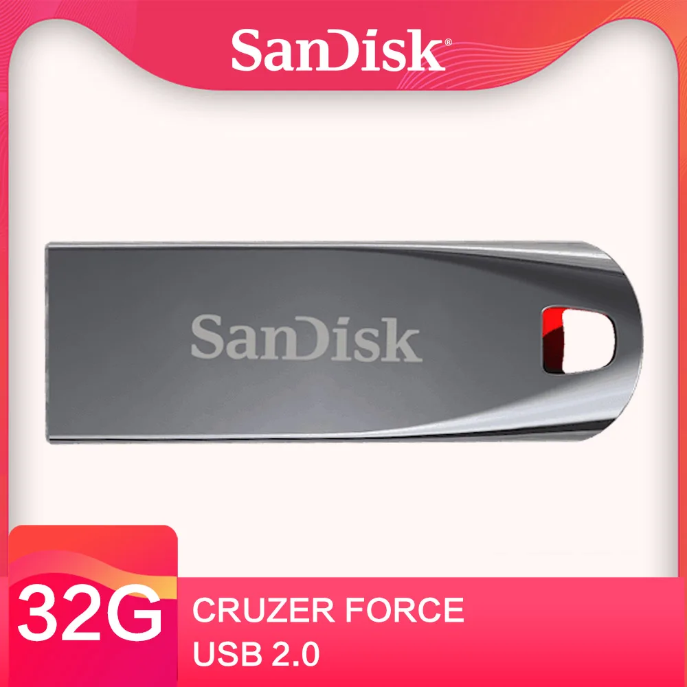 

SanDisk USB Flash Drive 8GB 16GB 32GB 64gb mini pen drives 2.0 pendrives Support Official Verify CZ71