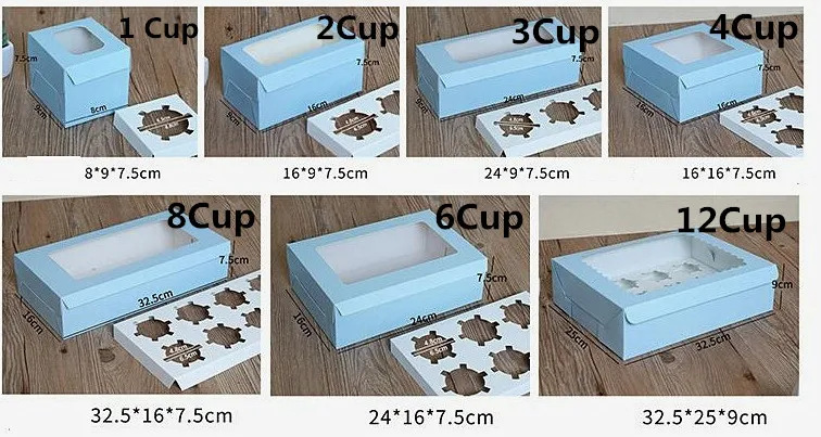 Bing12-5, Blue Cookies Biscuit cupcake packaging pvc window gift box,kraft paper baking box for cake packing Party decoration Bing12-5, Blue Cookies Biscuit cupcake packaging pvc window gift box,kraft paper baking box for cake packing Party decoration