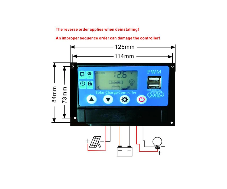 SUNYIMA 12 V/24 V 50A ЖК-дисплей за максимальной точкой мощности, Солнечный контроллер заряда для солнечной панели регулятор 10/20 Вт, 30 Вт, 40A Батарея ток лампы дисплей