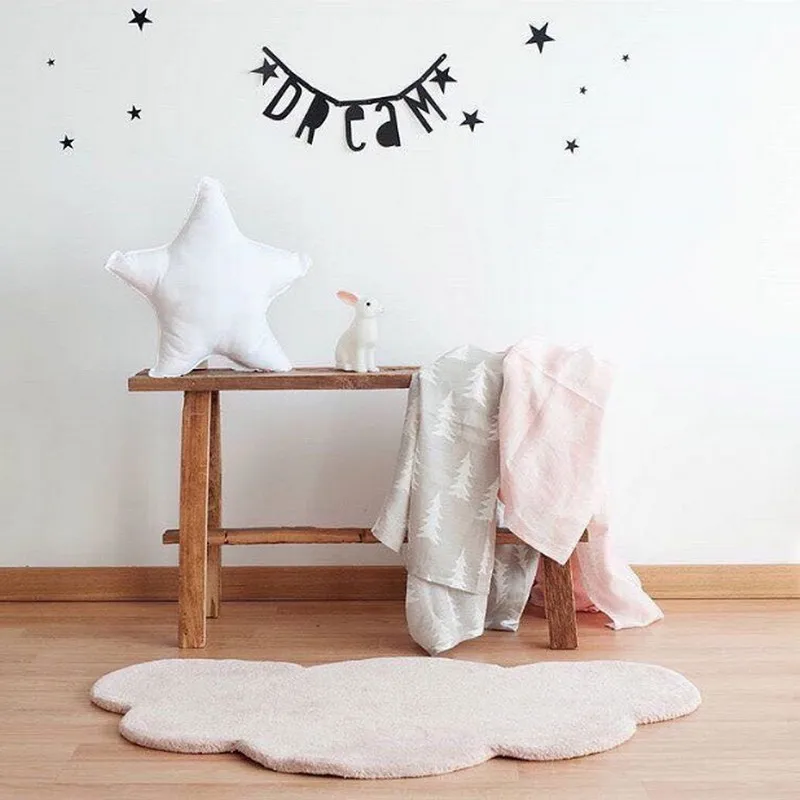 INS/Новинка,, детский коврик, стиль облака, нескользящий коврик, Детские маты для ползания, мягкая игровая площадка для детей, украшение дома