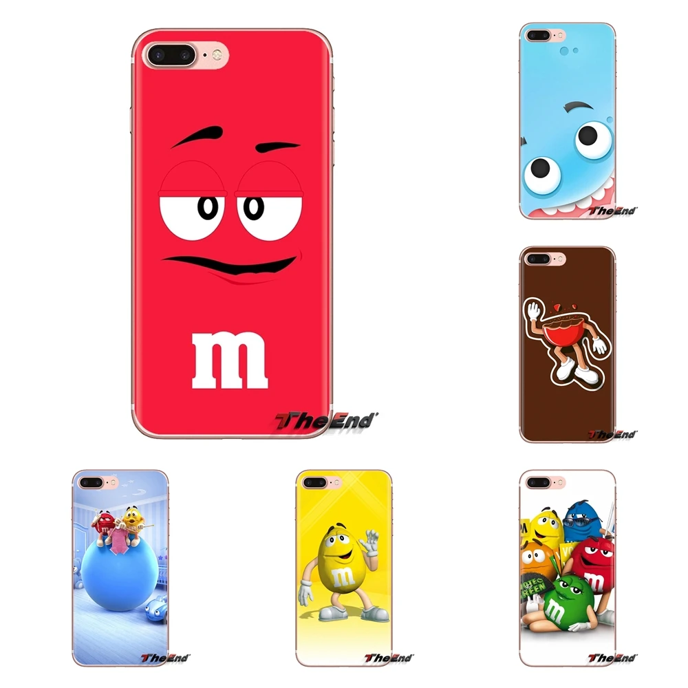 

For Xiaomi Redmi 4A S2 Note 3 3S 4 4X 5 Plus 6 7 6A Pro Pocophone F1 TPU Transparent Shell Covers M&M's Chocolate Nutella Bottle