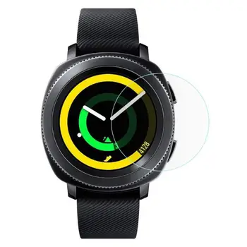 

ALLOYSEED 2Pcs 9H Tempered Glass Screen Protector Films Cover Anti-scratch Screen Protection Cover Film For Samsung Gear Sport