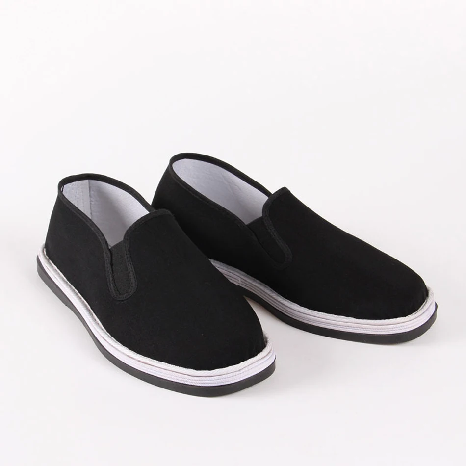 Günstig Chinesische Kungfu Schuhe Schwarz Traditionellen Chinesischen Kung Fu Schuhe Tai Chi Wushu Schuhe Alten Peking Schuhe Bruce Lee Kampfkunst turnschuhe