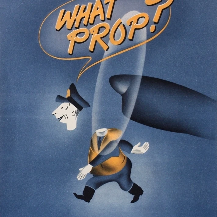 Poster Warning About Safety On The Airfield Poster Print By Mary Evans Picture Libraryonslow Auctions Limited (18 X 24)