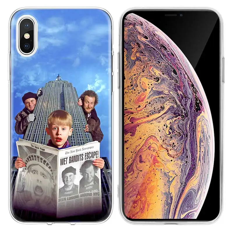 Чехол для Apple iPhone 7 5 5S SE 5C 6 6S 8 6/6S 7/7S 8/8S Plus чехол для iPhone 11 11Pro X XR XS MAX Home Alone мягкий чехол с принтом