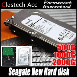 Seagate 3,5 дюйма 7200 об./мин. SATA 5000 г 1000 г 1 ТБ 2 ТБ жесткий диск высокая скорость Hdd для мониторинга компьютера DVR NVR системы хранения
