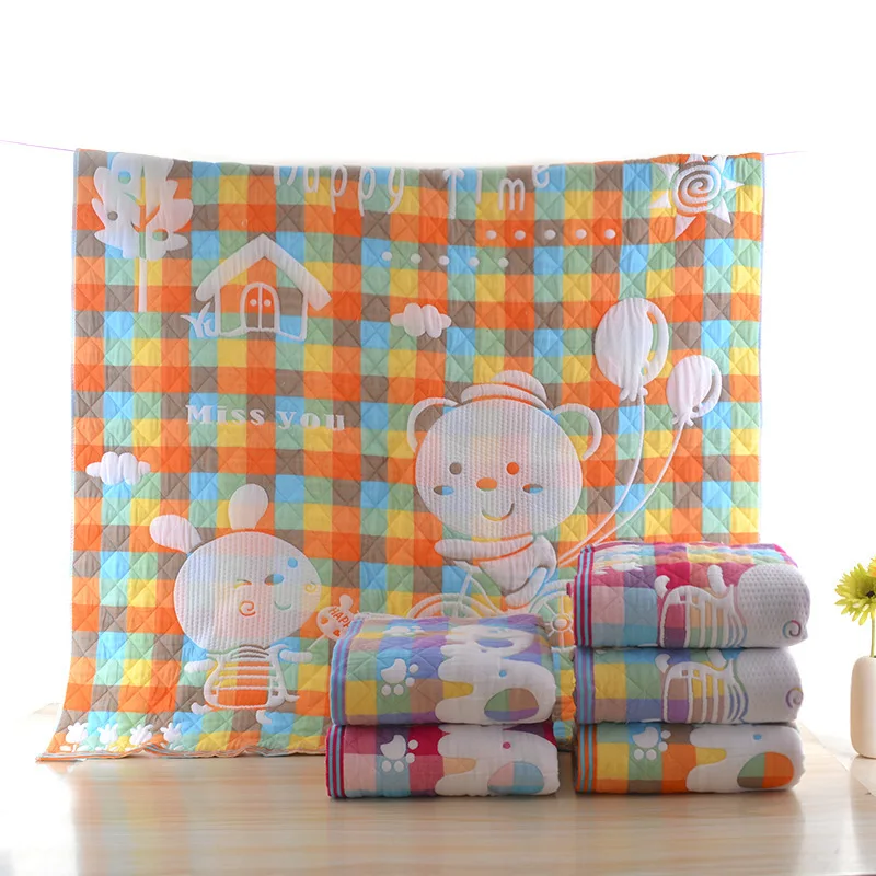 2018 New Three layer Plus Cotton Padded Childrens Baby Cartoon To Be