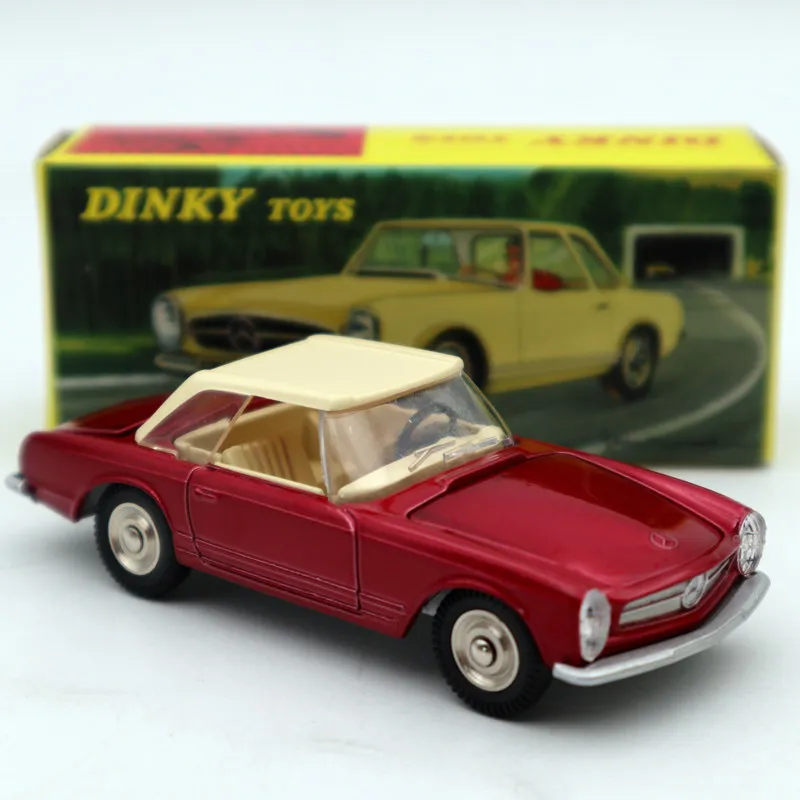 Автомобили Atlas модели игрушки Mercedes Benz 230 SL Rouge красный 1:43 Масштаб литья под давлением Dinky игрушки 516 Ограниченная серия Коллекция