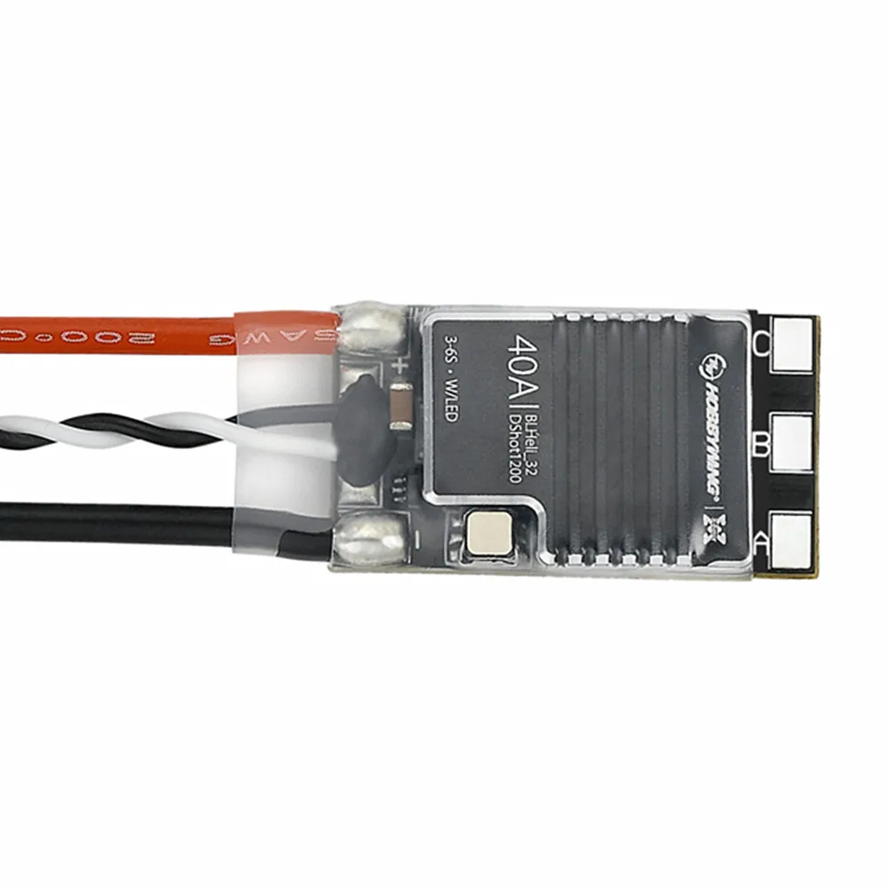 4 шт. Hobbywing XRotor Micro 40A blheli _ 32 3 6S ESC DShot1200 w/Светодиодный индикатор для