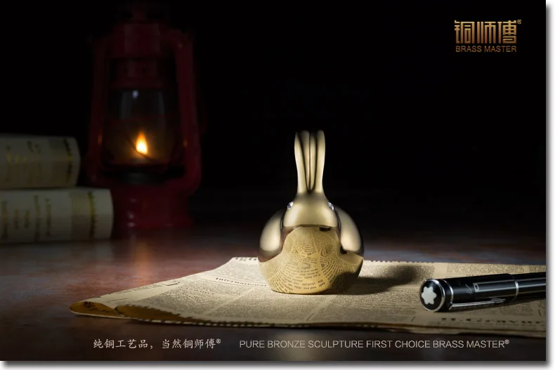 xiaomi Mijia медный кристалл украшения "Мастер" кролик украшения ремесла домашнего интерьера Декор Горячая