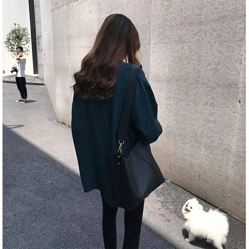 Women Chiffon Shirt Longsleeve V-Collar Blouse For Female Irregular Tails 2018 New Women Spring Clothing AS154 (4)