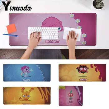 

Yinuoda In Stocked Moshi Monsters Large Mouse pad PC Computer mat Size for 300*900 400*900cm Mousepad Mice mat Precision Lock