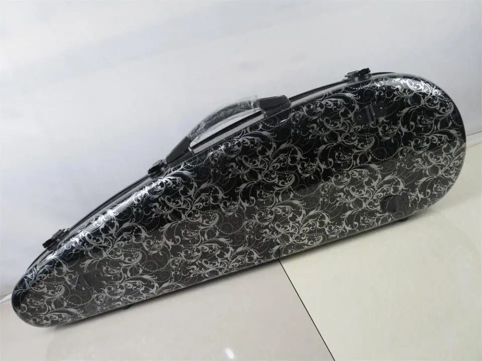 

1 PCS carbon fiber composite material violin case 4/4 With two bow holders' s