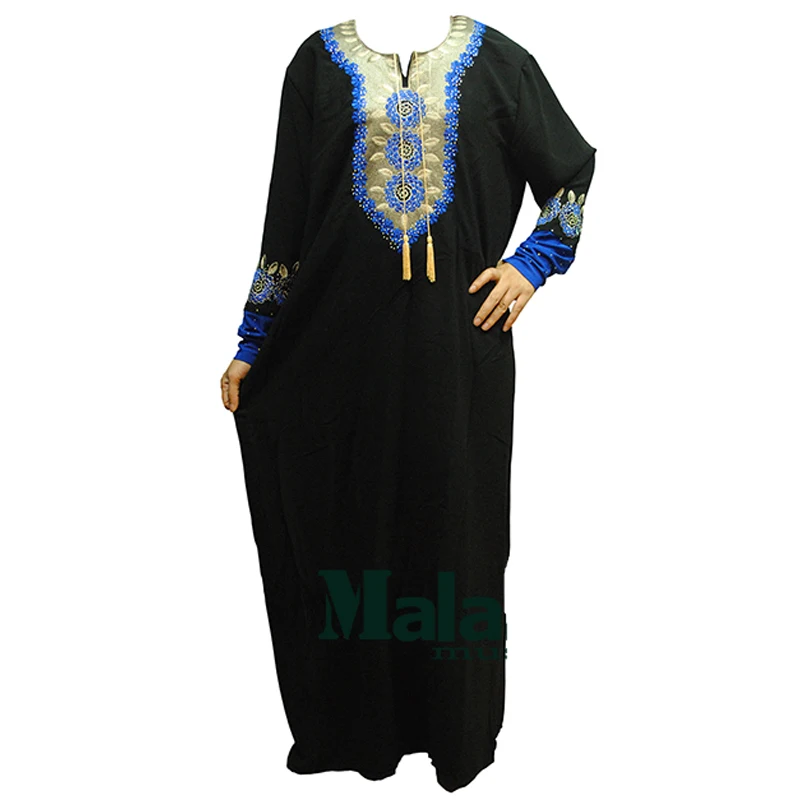 

Free Shipping New Kaftan Jilbabs And Islamic Embroidery Dresses For Women Abaya Muslim Abaya For Lady Muslim Clothing