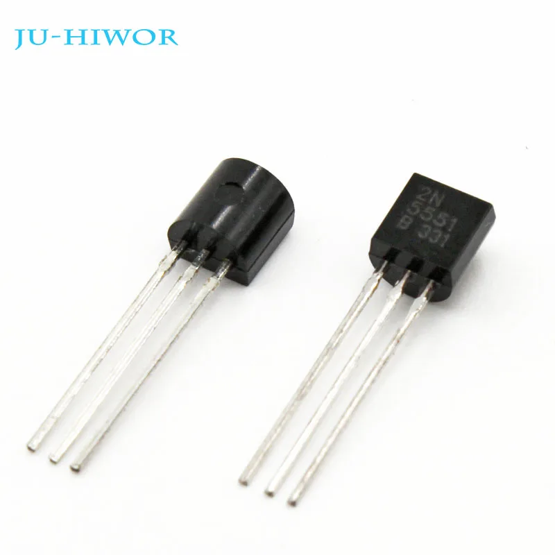 

200pcs Transistors TO-92 2N5551 5551 Transistor NPN 0.6A 160V