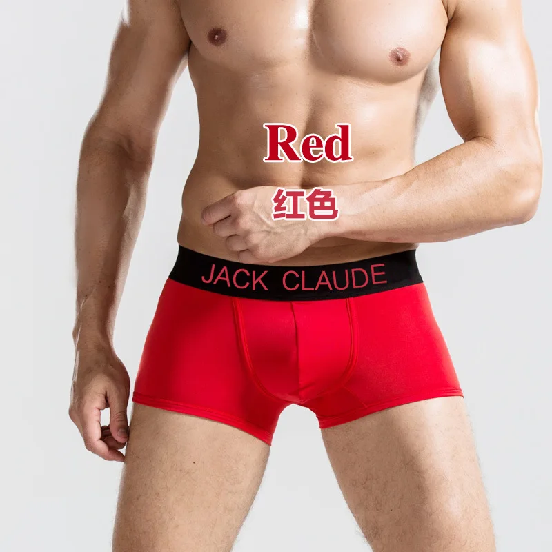 Sexy Men Male Underwear Men's Boxers Underwear Shorts Bermudas Masculina De Marca Shorts Underwear Sexy Ondergoed Men Cueca - Цвет: Red2