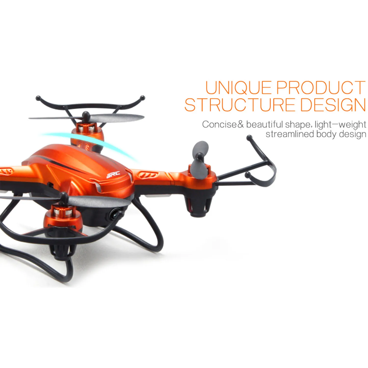 4 Channel 6-Axis 2.4GHz Wifi Real Time Transmission LED Light Altitude Hold 2.0M