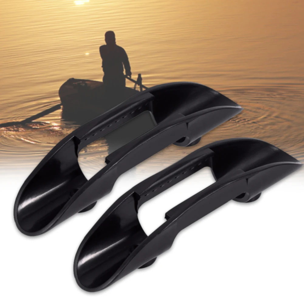 

2pcs/set Fishing Mount ABS Watercraft Removable Plastic Canoe Boat Accessories Oars Kayak Paddle Clip Holder Marine Practical