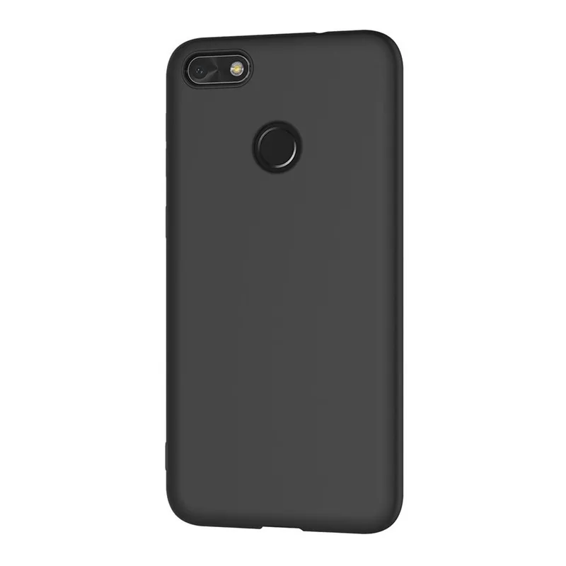 For Huawei Y6 Pro 2017 Case Huawei Y6 Pro 2017 Case Soft Silicone Back Cover Phone Case For Huawei Y6Pro 2017 funda capas Black (2)
