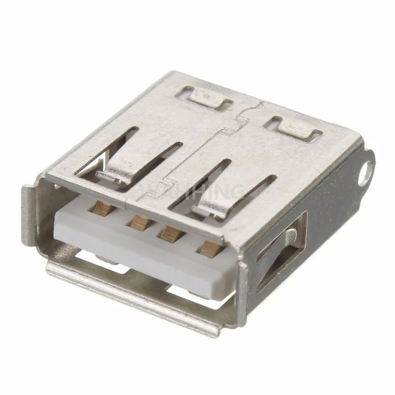 10Pcs-Type-A-Female-USB-4-Pin-Plug-Socket-Jack-Connector-Plug-Socket-with-Black-Plastic(4)