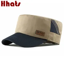 Хлопковая Лоскутная винтажная военная шляпа летняя ретро Плоская верхняя бейсбольная Спортивная Кепка плоская Бейсболка Шляпа Бейсболка Gorra