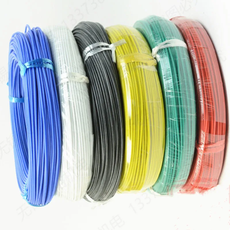 

300 meters/roll 984ft 28AWG Flexible Silicone Rubber Wire Tinned Copper line DIY with 10 colors to choose from