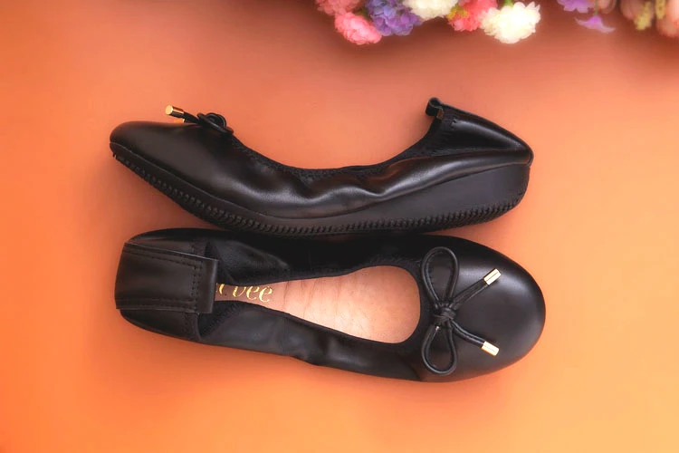 Casual Bowtie Loafers Sweet Candy Colors Women Flats Solid 2018 Summer Style Moccasin Yellow Ballet Flat Shoes Woman Size 34-43 (21)