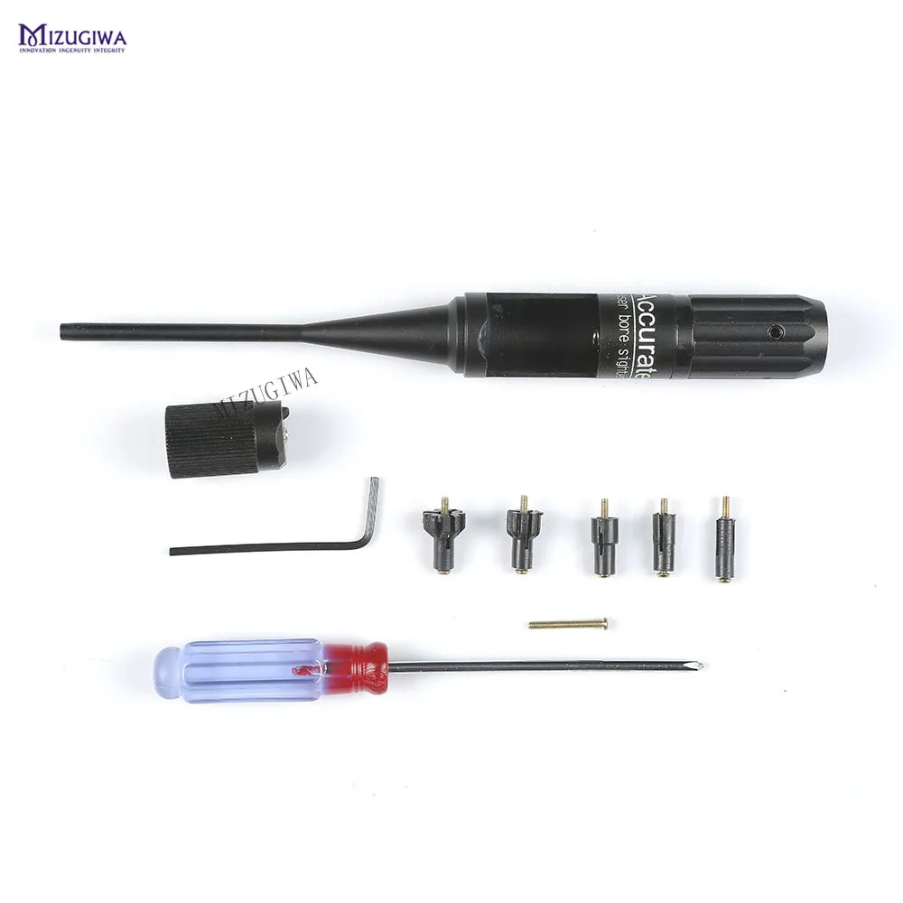 Wholesale10pcs/lot Boresighter Red Laser Bore Sighter Kit Laser Scope