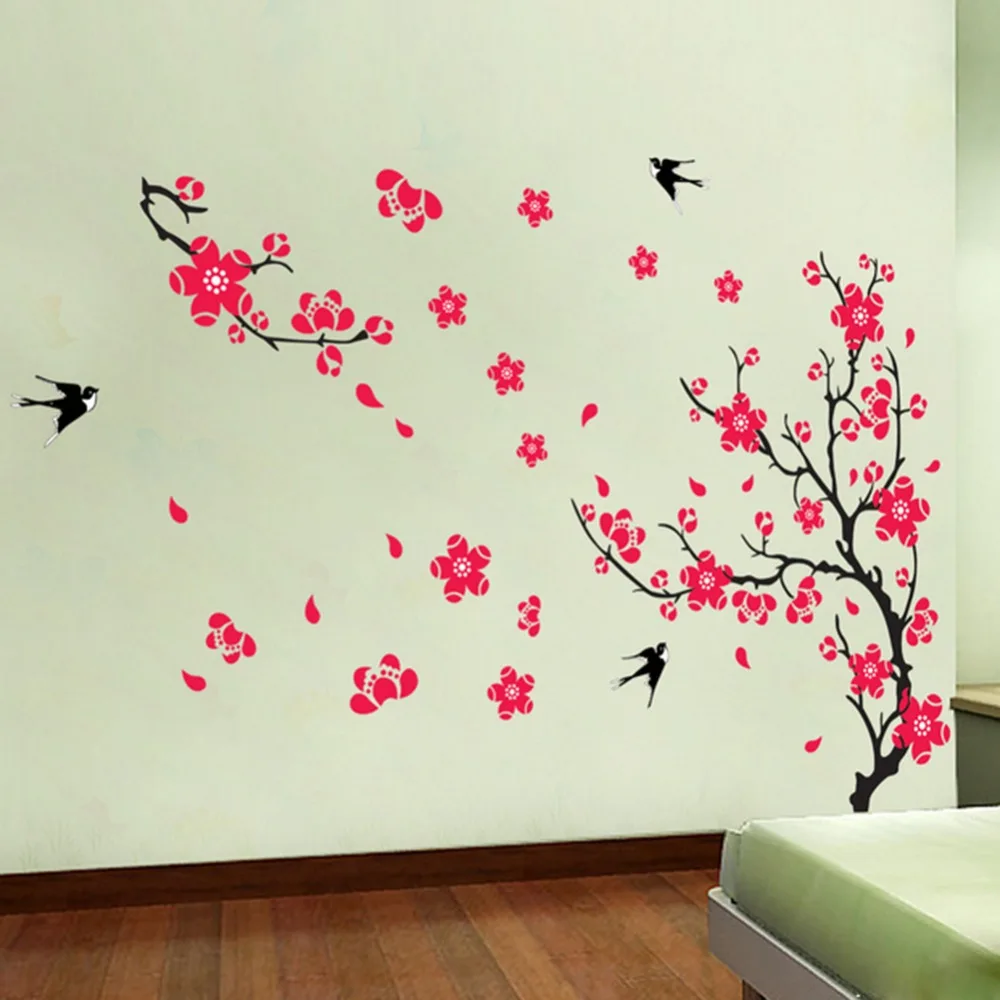 ステッカー取り外し可能な壁の ステッカー デ カール壁画ホームイン テリア Diy アート梅の花ツバメ パターン新しい到着 Stickers Batman Sticker Goldswallow Material Aliexpress ステッカー取り外し可能な壁の ステッカー デ カール壁画ホームイン テリア Diy アート梅の花ツバメ パターン新しい到着 Stickers Batman Sticker Goldswallow Material Aliexpress