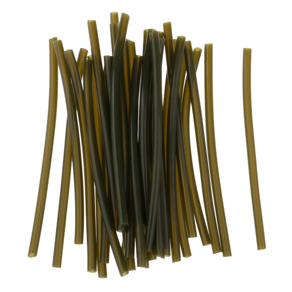30Pcs Fishing Rigs Shrink Tube Heating Shrink Tube Carp Fishing Accessories tube de mat&eacute;riel de p&ecirc;che Aparejos de pesca tubo