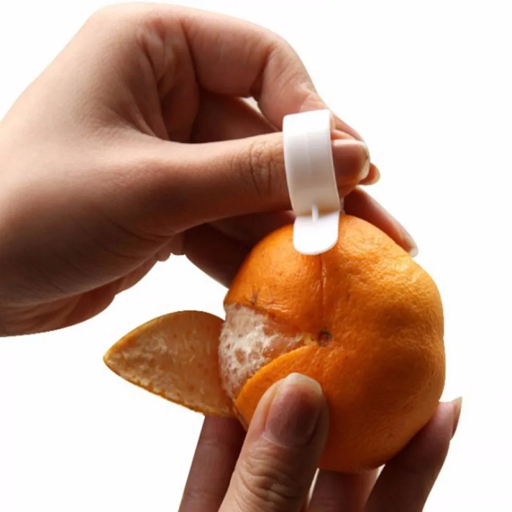 

1pcs Kitchen Gadgets Cooking Tools Peeler Parer Finger Type Open Orange Peel Orange Device Free Shipping