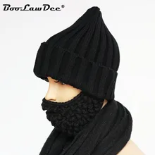 Boolawdee зима ручной крючком усы Смотреть cap Хэллоуин череп шляпа для мужчин и женщин Novely партии шапочка Универсальный Размер M090