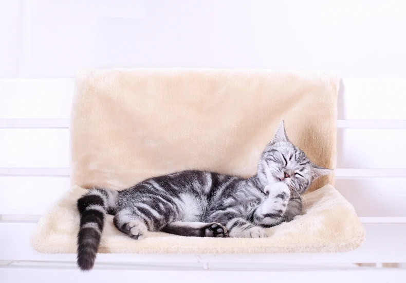 Hoopet Pet подвесная кровать удобное крепление на окно кошка гамак радиатор домашняя Подушка съемное одеяло коврик солнечное сиденье
