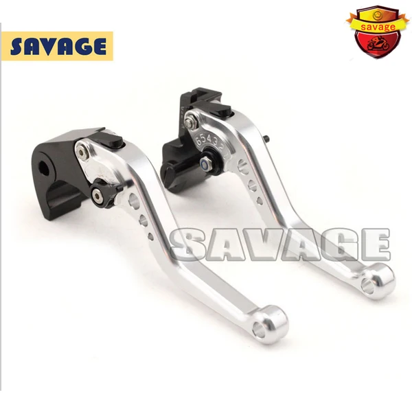 

For SUZUKI GSX-R 600 750 11-15 GSX-R 1000 K9 Motorcycle Accessories CNC Billet Aluminum Short Brake Clutch Levers Silver