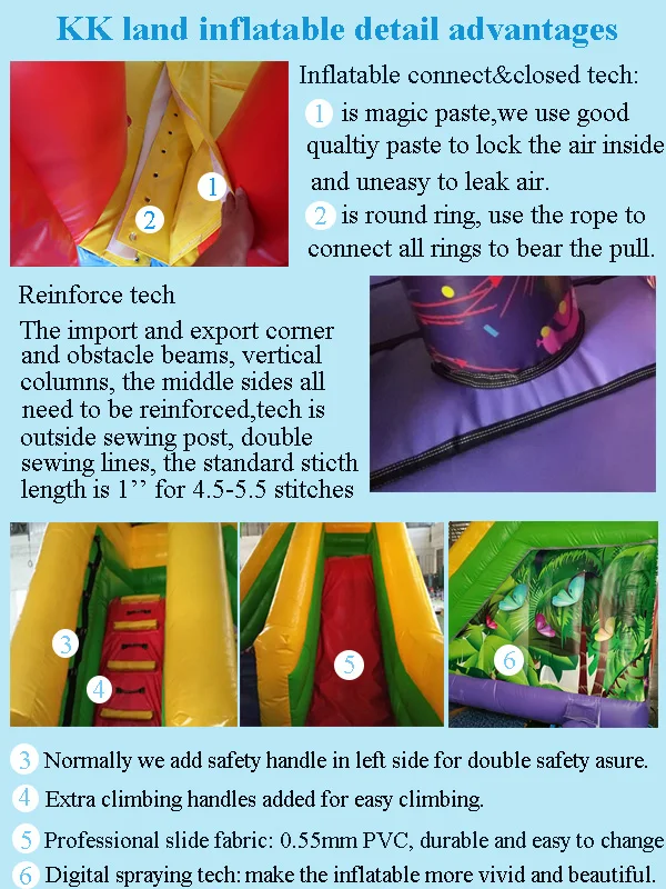 KK Inflatable detail advanteges