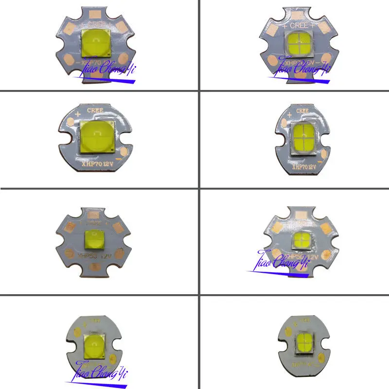 CREE XHP50.2 XHP70.2 поколения светодио дный Чип 6 В 12 В белый/теплый белый 20 мм Медь PCB Новый