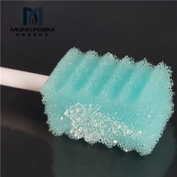 oral swab treated with soda