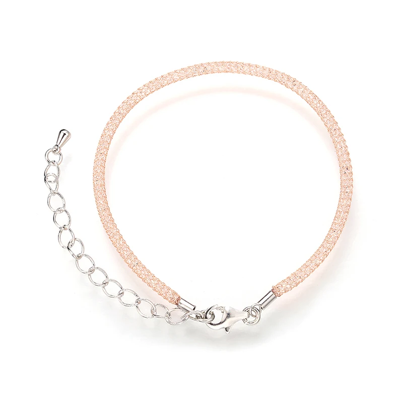 ZHUKOU 2,5x24 мм браслеты для женщин очаровательный браслет для лучшего друга латунный кубический цирконий цепь браслеты Модель: VL8