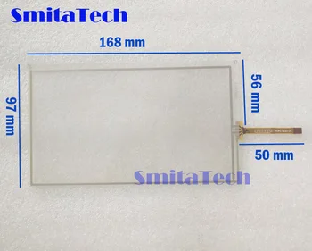 

7.0" inch 4 wire resistive touch screen ZCR-1333 car DVD navigation screen 168mm*97mm