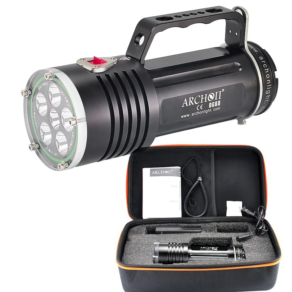 ARCHON DG60 WG66 Goodman Handle Diving Light XM L2 LED 5000lm