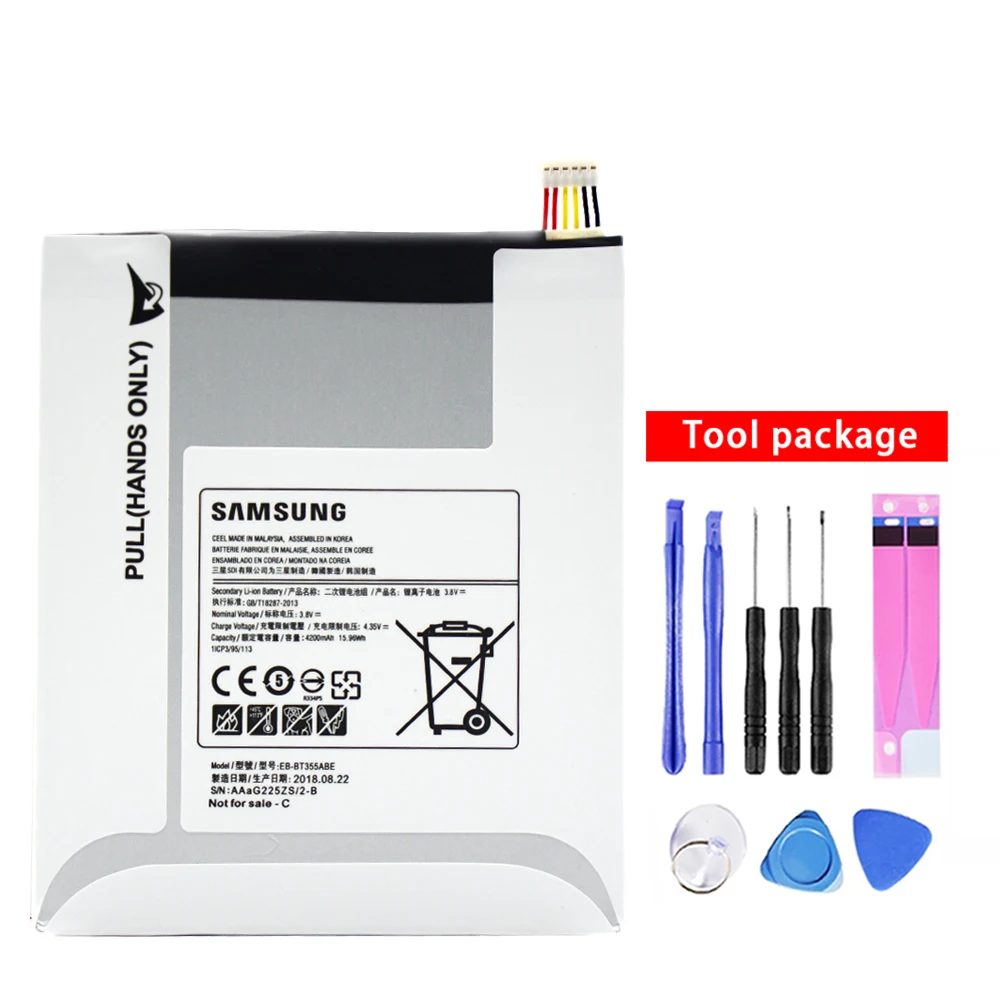 EB-BT355ABE батареи планшета для Samsung Galaxy Tab A 8 0 T355 T355C SM-T355 SM-T350 SM-P350 P355C SM-P355M запасная