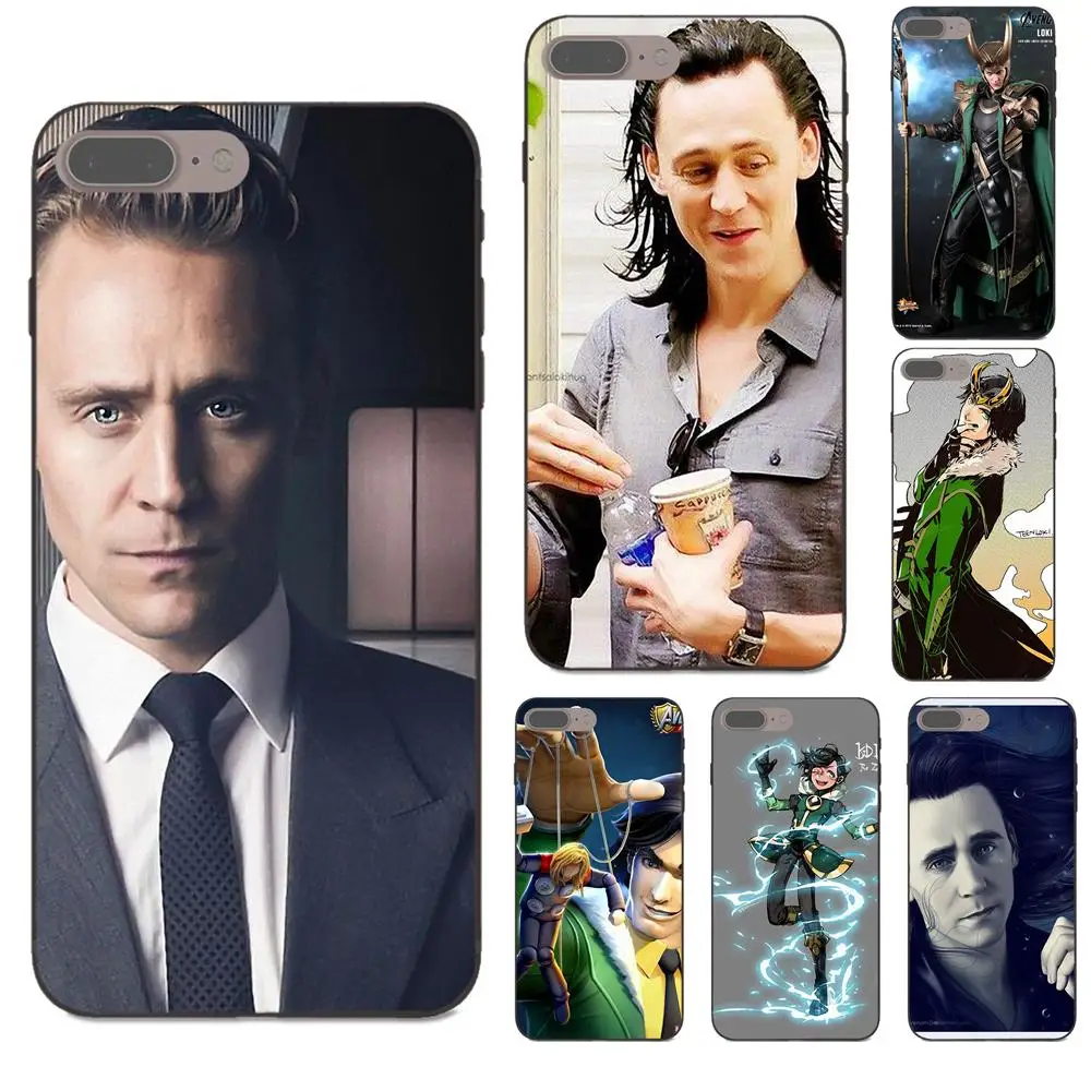 Силиконовый чехол для телефона Tom Hiddleston Мстители Loki Apple iPhone X XS Max XR 4 4S 5 5S SE 6 6S 7 8