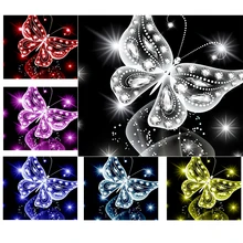 

Volledige vierkante / ronde diamant 5D DIY Diamond Painting Animal butterfly Diamond geborduurd Diamond Mosaic Home Decor SA078