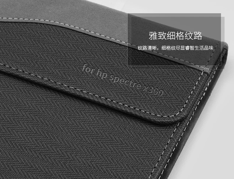 Съемный чехол для ноутбука Hp Spectre X360 13,3 дюймов 2 в 1 из искусственной кожи Тетрадь Бизнес сумка-мессенджер стилус как подарок