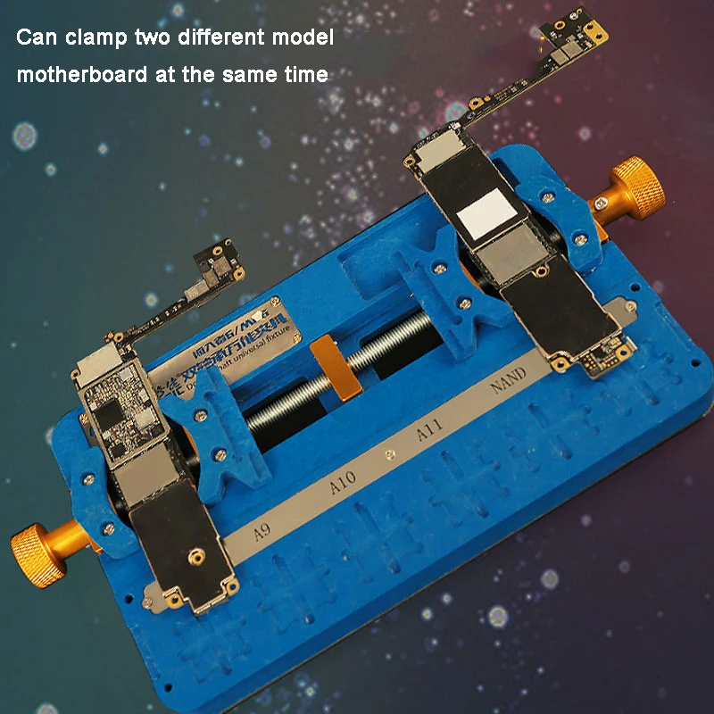 Механик двойной вал универсальная материнская плата приспособление микросхема материнская плата сборочное приспособление ремонт обслуживания платформы для мобильных телефонов