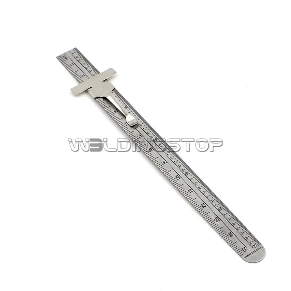 Depth Gauge pocket clip, inch metric equivalent, Stainless Steel muli